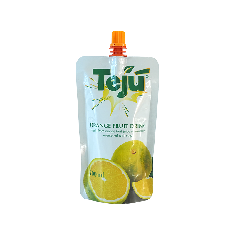 Gravure printing 250ml juice self-standing spout bag